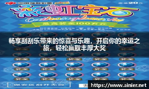 畅享刮刮乐带来的惊喜与乐趣，开启你的幸运之旅，轻松赢取丰厚大奖