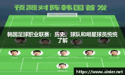 韩国足球职业联赛：历史、球队和明星球员统统了解