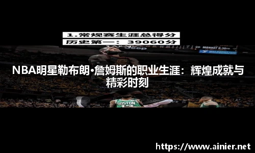 NBA明星勒布朗·詹姆斯的职业生涯：辉煌成就与精彩时刻